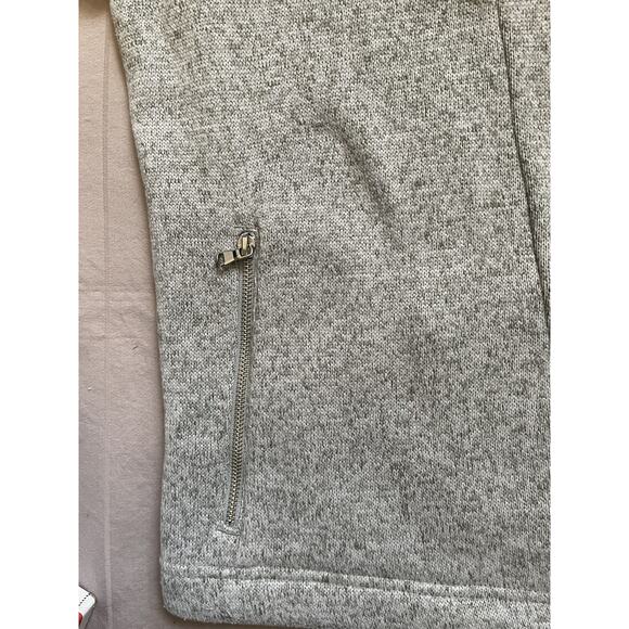 Old Navy Jacket Active Women's Grey Zip Snap Size L Full Zip Collar To High Neck - Picture 6 of 11